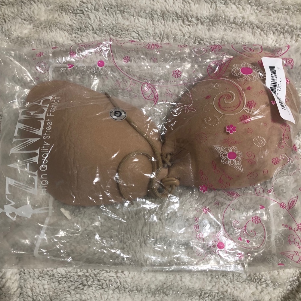 Nude Strapless Backless Bra